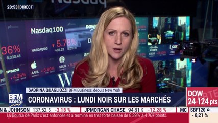 What's up New York: lundi noir sur les marchés à cause du coronavirus - 09/03