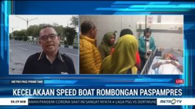 Korban Selamat Kecelakaan Perahu Paspampres Masih Jalani Perawatan