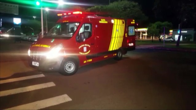 Menino de 10 anos fica ferido em batida de trânsito na Avenida Tancredo Neves