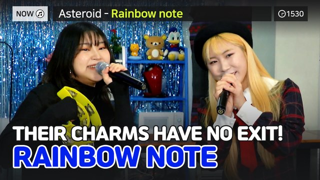[Pops in Seoul] Asteroid! Rainbow note(레인보우 노트)'s Pops Noraebang