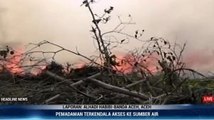 Puluhan Hektare Lahan Gambut di Aceh Diduga Sengaja Dibakar