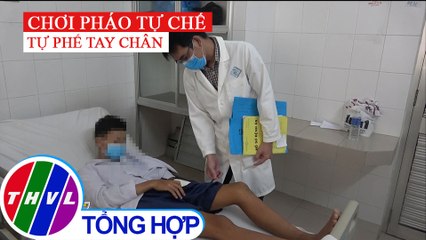 Thiếu niên dập nát bàn tay do chơi pháo tự chế