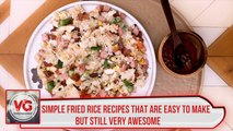 Simple fried rice recipes that are easy to make but still very awesome