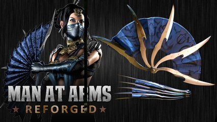Kitana's War Fans (Mortal Kombat X)- MAN AT ARMS- REFORGED