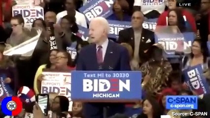 'The Bernie Bros Are Here!' Protesters Shut Down Biden for Nearly 5 Minutes