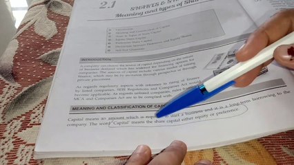 Company Law(Ch-2 )Shares and Share Capital