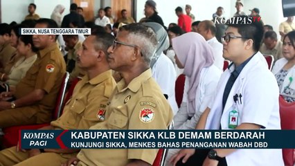 Pasien DBD Capai 1100 Orang, Menkes Terawan Bawa Bantuan Tenaga Medis