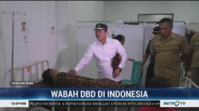 Menkes Kunjungi Pasien DBD di Sikka