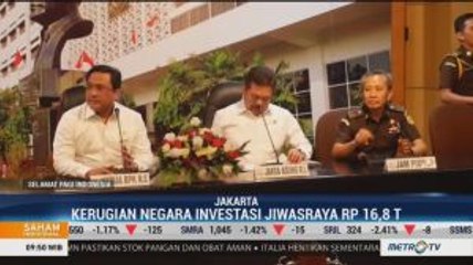 Skandal Jiwasraya Rugikan Negara Rp16,8 Triliun