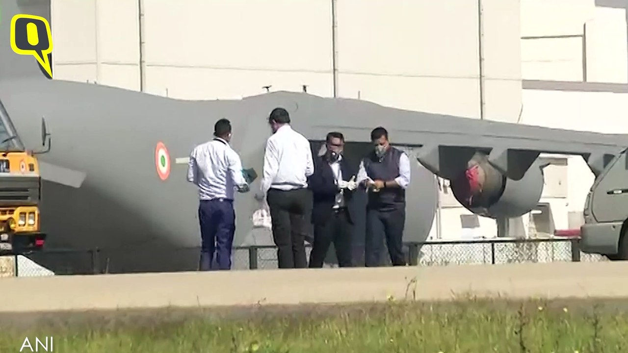 COVID-19: Aircraft With Pilgrims From Iran Lands at Hindon Airbase