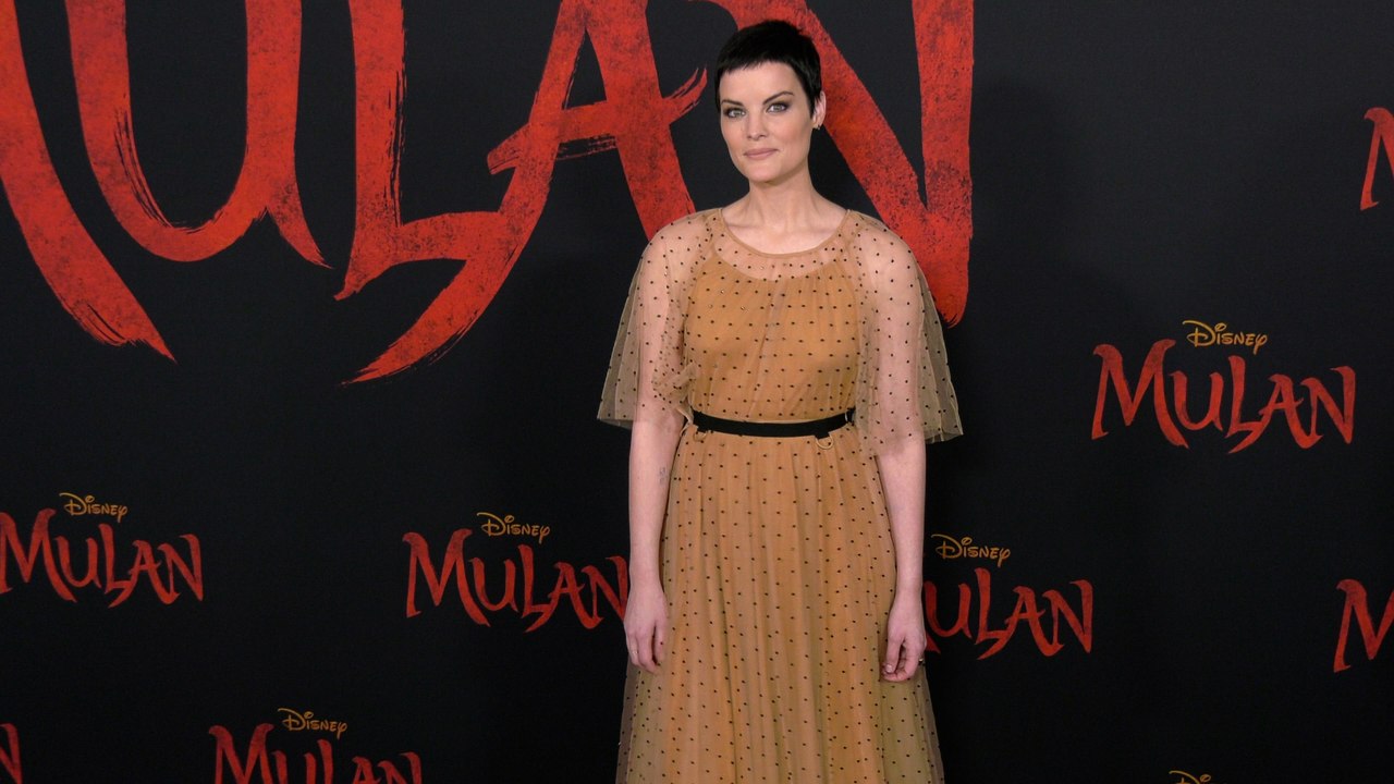 Jaimie Alexander "Mulan" World Premiere Red Carpet Fashion