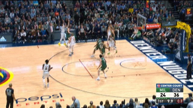 Giannis-less Bucks lose third straight game at Nuggets