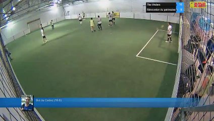 But de Cedric (16-8) - The Wailers Vs Rénovation du patrimoine 1 - 09/03/20 20:00 - LIGUE 1