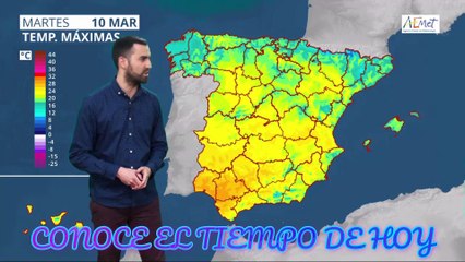 Conoce El Tiempo de Hoy Martes 10 de Marzo de 2020