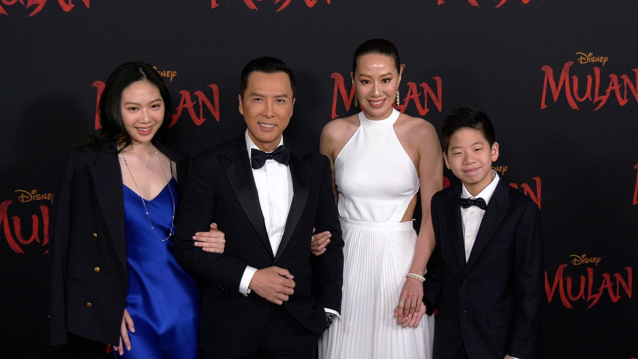 Donnie Yen "Mulan" World Premiere Red Carpet