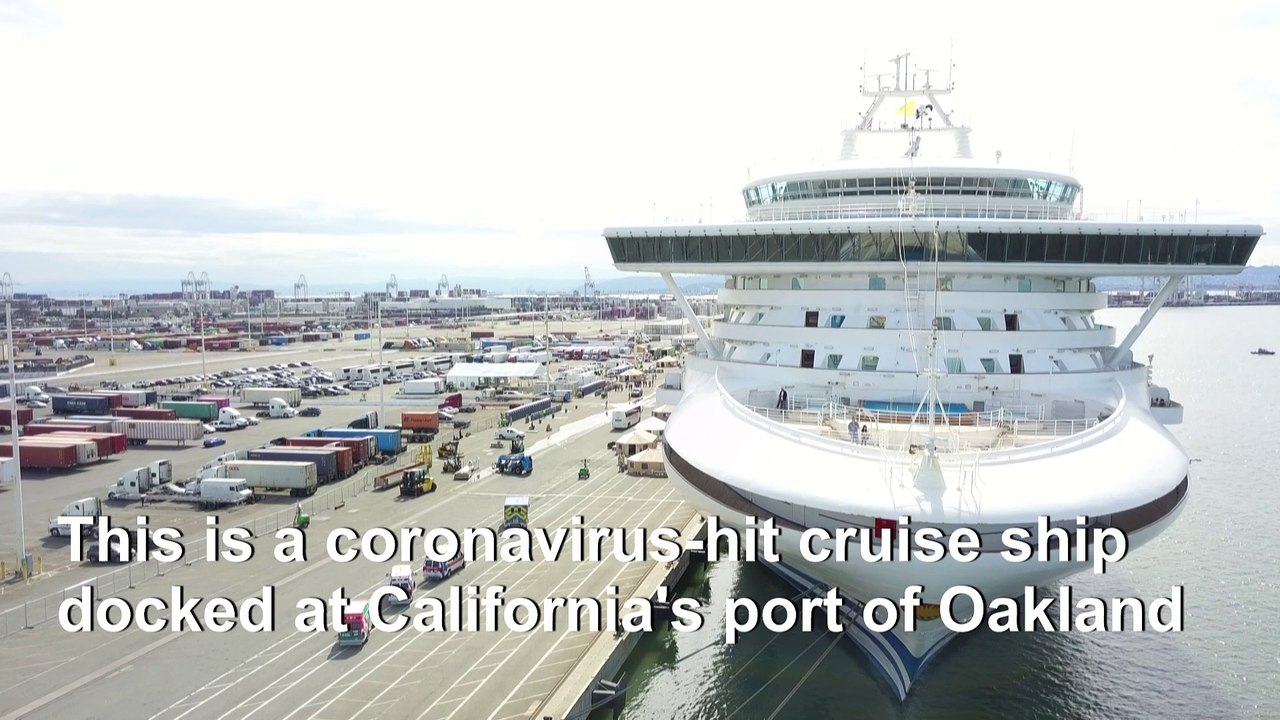 First passengers leave virus-hit cruise ship at...