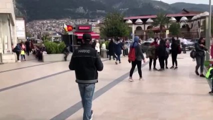 Bağımlılıkla mücadele standı açıldı