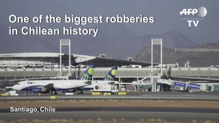 Armed gang steals $15 million in Chile airport heist