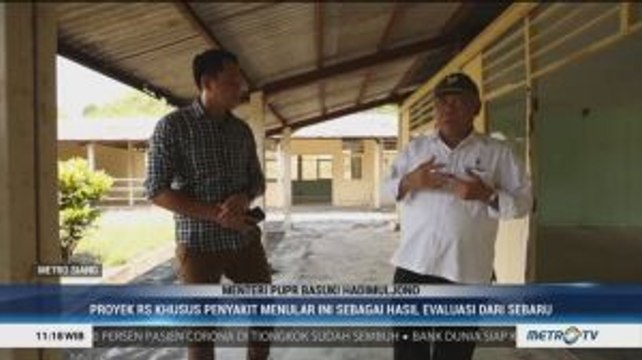 Menteri PUPR Ungkap Alasan Pemerintah Bangun RS Khusus Virus Corona di Pulau Galang
