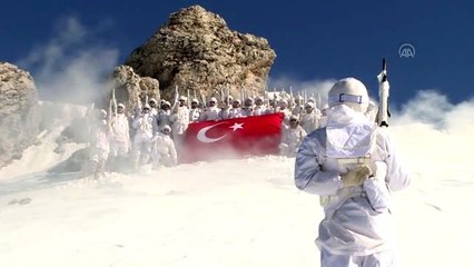 Dağların aslanları, "dosta güven, düşmana korku" veriyor