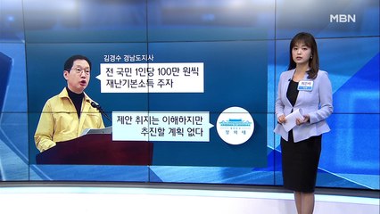 [MBN 프레스룸] 최은미의 프레스콕 / "중위 소득 이하 가구에 60만 원 지급"…"총선용 현금 살포"