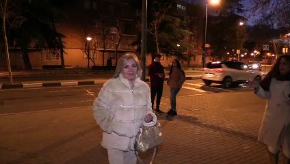Carmen Borrego arropa a su amigo Jorge Javier Vázquez en su estreno teatral de la obra ´Desmontando a Séneca `