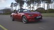 The new Mazda MX-5 in Red Driving Video