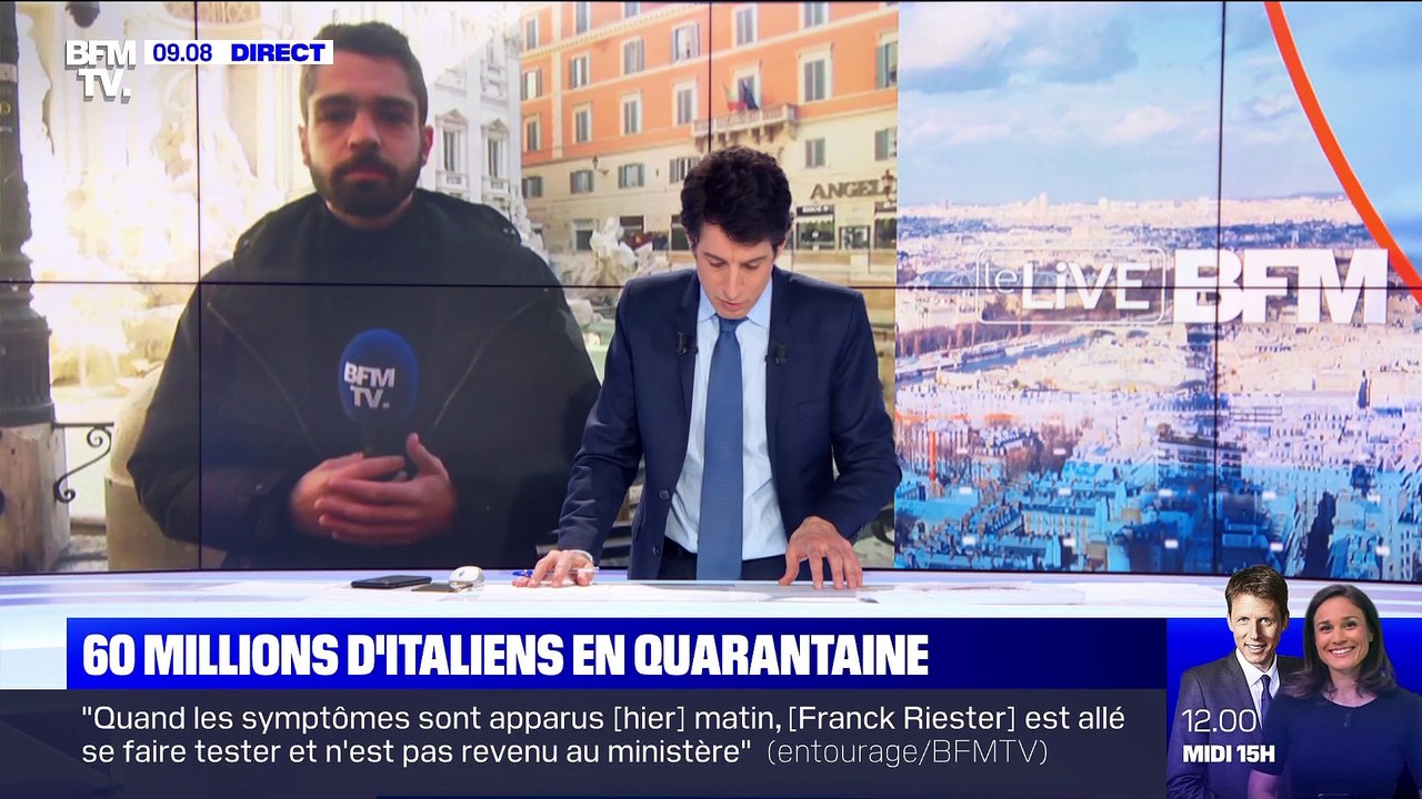 60 millions d'Italiens en quarantaine - 10/03