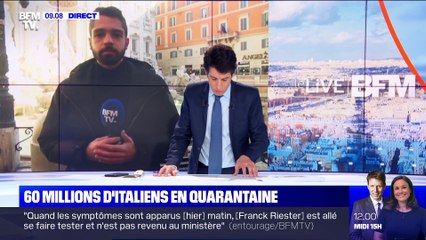 60 millions d'Italiens en quarantaine - 10/03