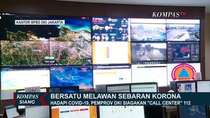 Hadapi Covid-19, Pemprov DKI Siagakan Call Center 112