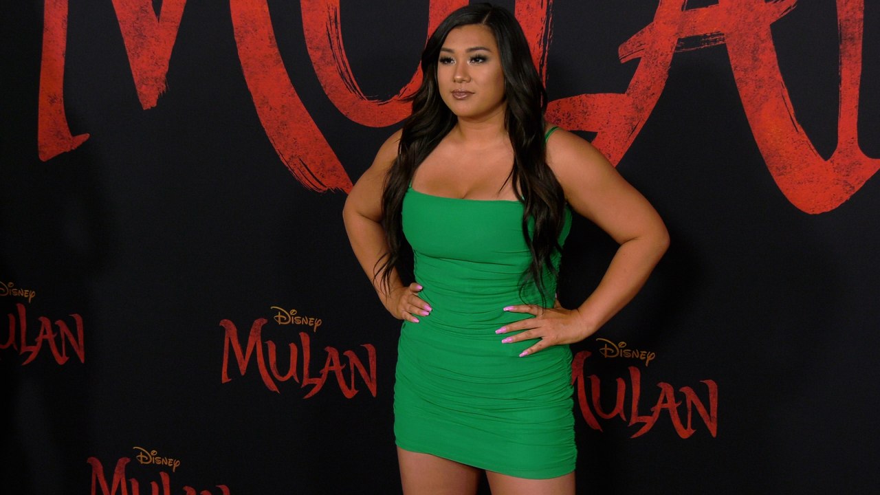 Remi Cruz "Mulan" World Premiere Red Carpet Fashion