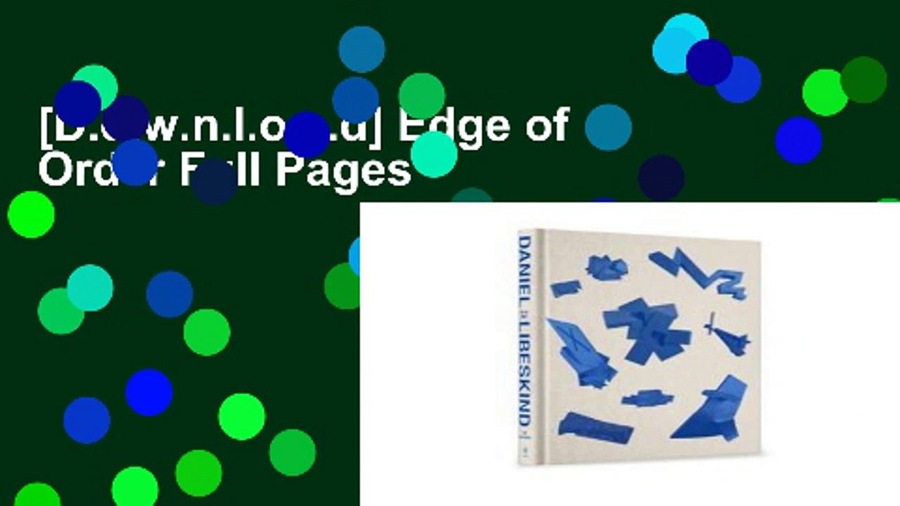[D.o.w.n.l.o.a.d] Edge of Order Full Pages