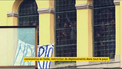 Coronavirus : le confinement de l'Italie provoque des mutineries, les habitants fatalistes