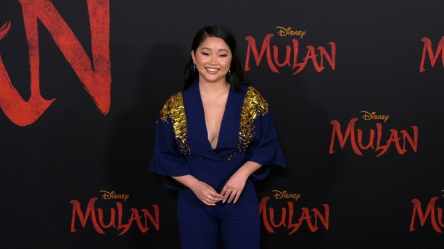 Lana Condor Mulan World Premiere Red Carpet Fashion