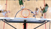 Brown shows off with sterling dunk