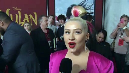 MULAN: Christina Aguilera - Musical Artist - Interview