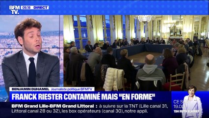 Franck Riester contaminé mais "en forme" - 10/03