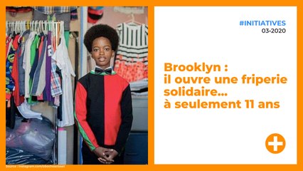 Brooklyn : il ouvre une friperie solidaire... à seulement 11 ans