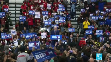 Biden and Sanders face off as six states, including key battleground Michigan, hold primary contests