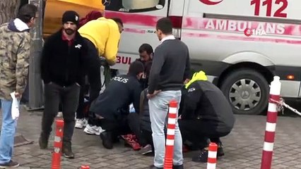 İş hanında uzun namlulu silahla saldırı