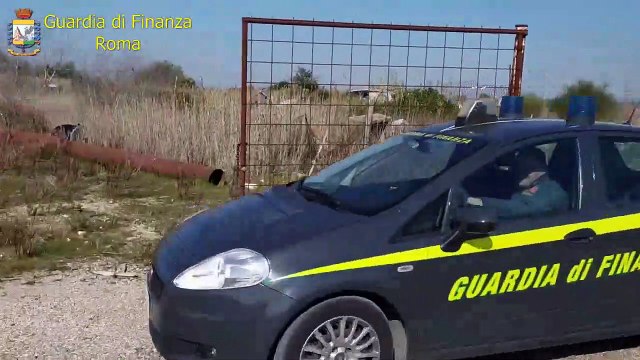 Fiumicino (Roma) - Sequestrata discarica abusiva di oltre 4 ettari (10.03.20)