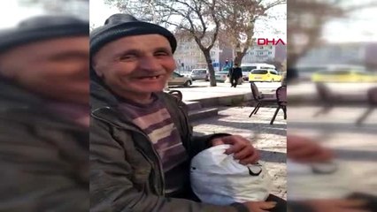 ERZURUM Dilenmek için Erzincan'dan Erzurum'a geldi, cumaları 500 lira kazandığını söyledi