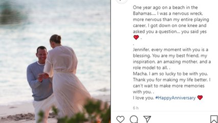 Alex Rodríguez recuerda el momento que pidió matrimonio a Jlo