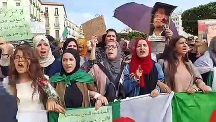 55e mardi du Hirak des étudiants à Alger
