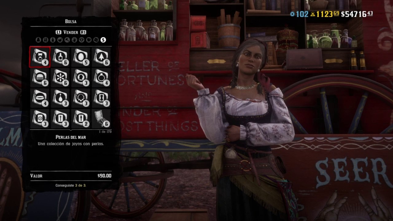 Red Dead Redemption 2 Online Localización de Objetos Colección de Perlas del Mar (Nuevas Ubicaciones de la colección)