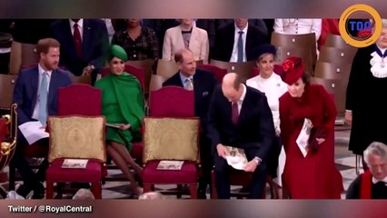 Quand Meghan Markle est ignorée par Kate et William à Westminster...