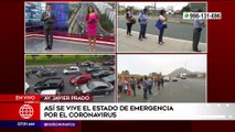 Primera Edición: Gran cantidad de gente espera movilidad en la Av. Javier Prado