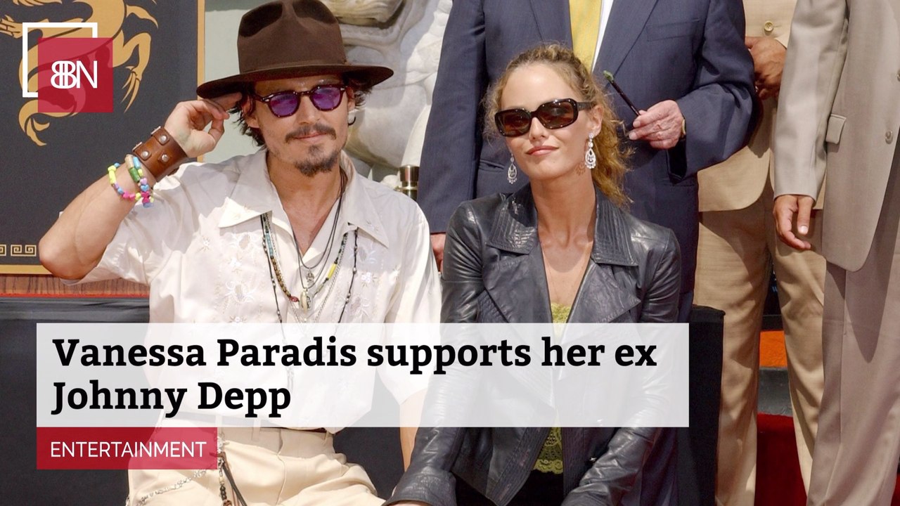 Vanessa Paradis Backs Up Johnny Depp