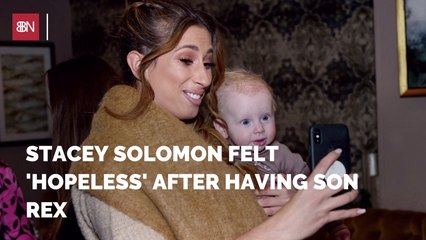 Stacey Solomon And Her Son