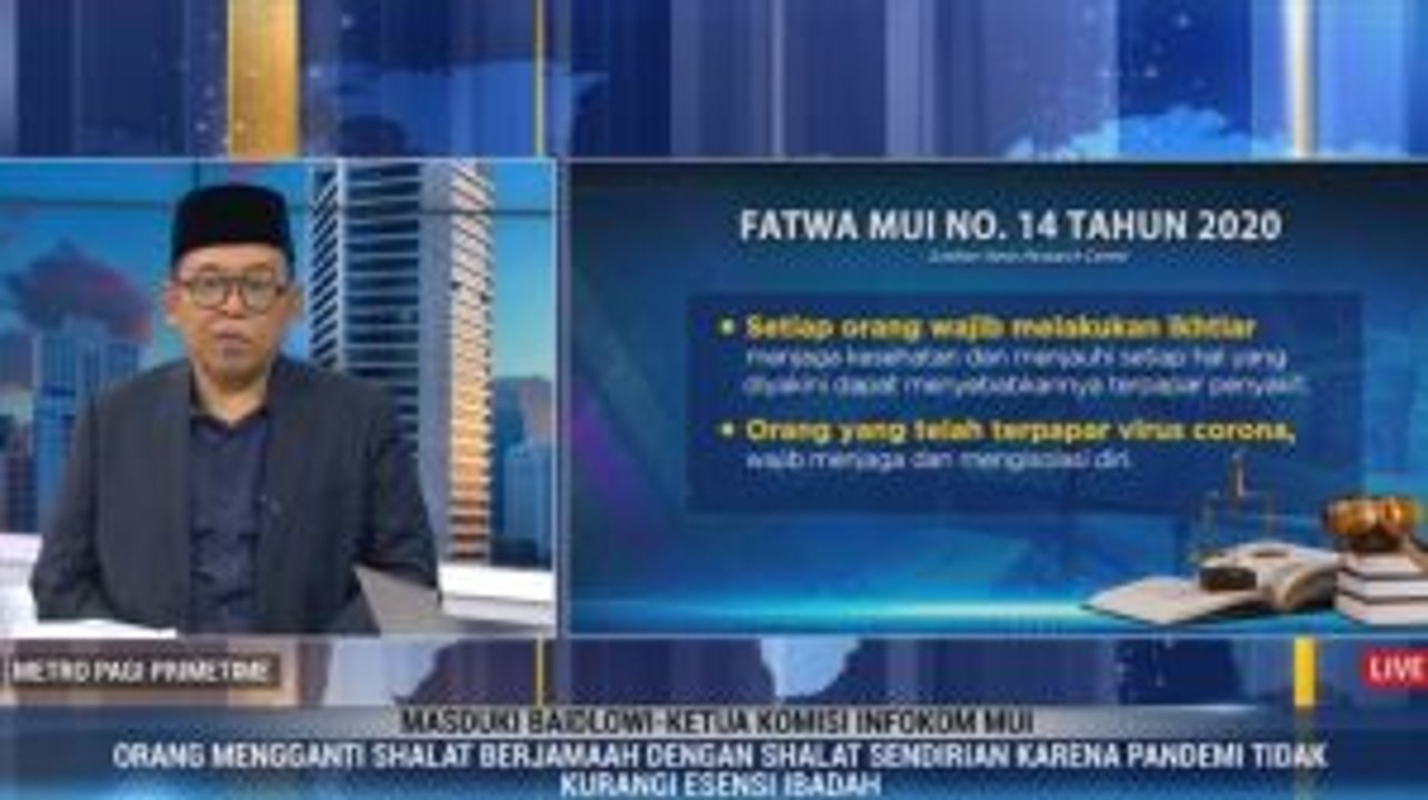 Penjelasan MUI soal Fatwa untuk Antisipasi Covid-19